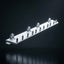 Strip Curtain Hardware XPS Tech Bullet Polymer 24" Wide White Rail