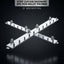 Strip Curtain Hardware XPS Tech Bullet Polymer 24" Wide White Rail