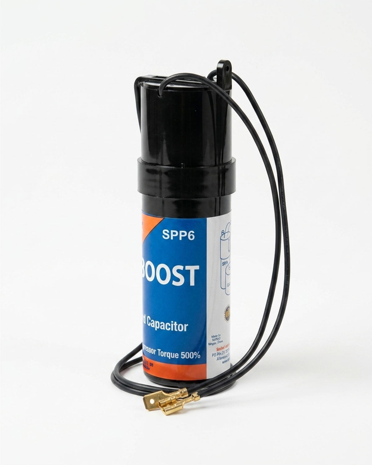 Supco SPP6 hard start kit compressor booster for air conditioner start assist — view 5
