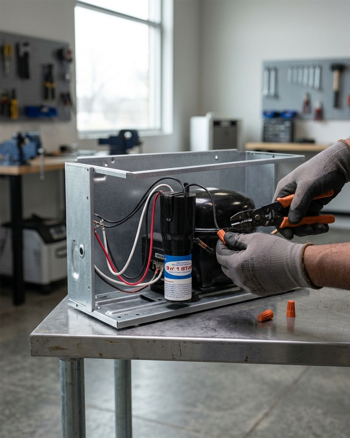 Supco relay overload capacitor hard start device for refrigeration compressors — view 3