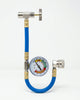 Supercool R134a Charging Hose with Gauge for Piercing Valve Cans