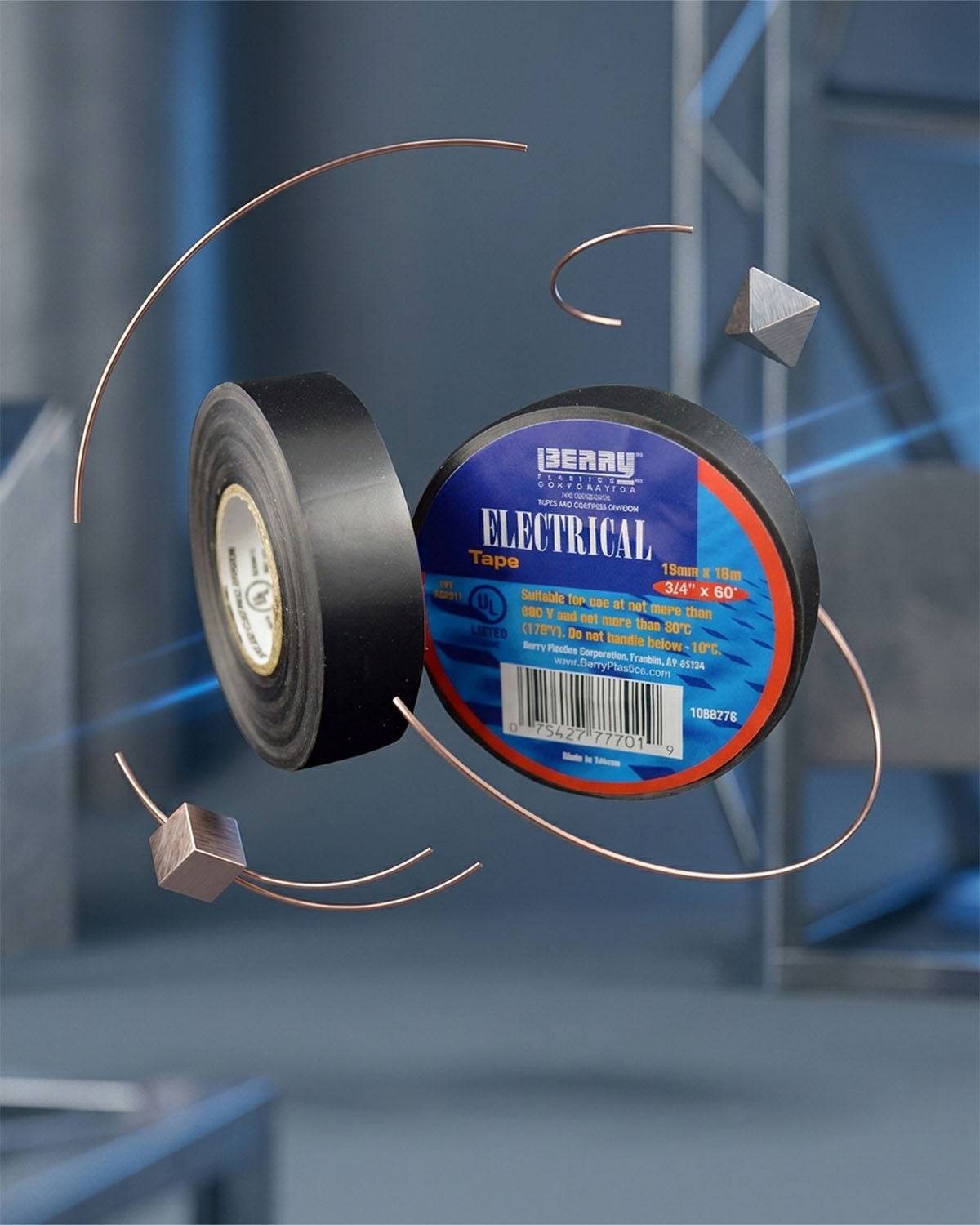 Berry Global Electrical Tape, 60 Ft x 3/4