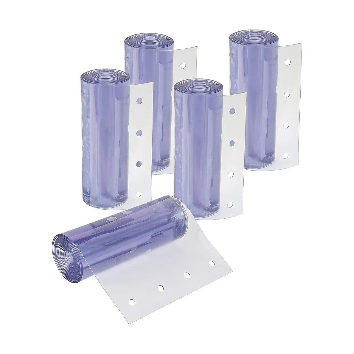 Low Temperature 8” Standard Clear PVC Strip Roll 8” x .080” x 150’