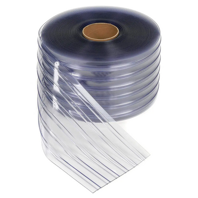 Low Temperature 8” Reinforced PVC Strip Roll 8” x .080” x 150’