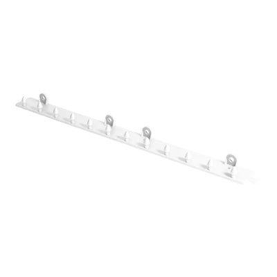 XPS Tech Bullet Polymer Hardware – 24" Wide, White