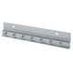 XPS Wall Mount Galvanized Hardware – 50" Rail, 25 Holes, 4 Plates