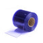 XPS Tech Blue PVC Strip Curtain Roll – 8" × 0.080" × 300 ft, Smooth