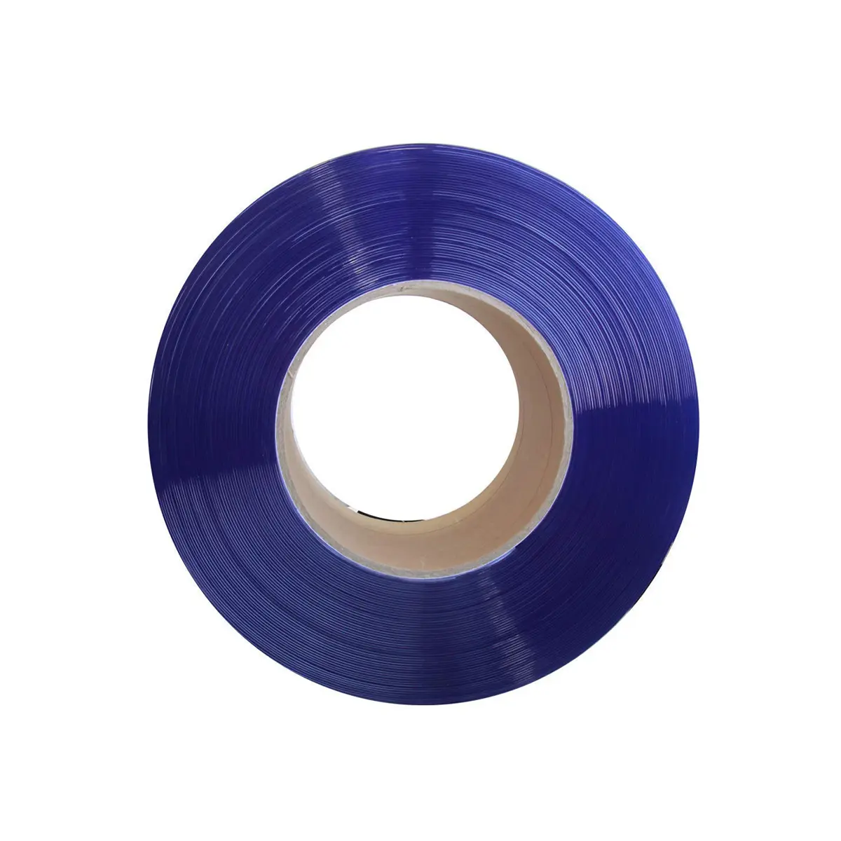 XPS Tech Blue PVC Strip Curtain Roll – 8" × 0.080" × 300 ft, Smooth
