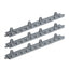 XPS Tech Bullet Polymer Hardware – 24" Wide, Gray