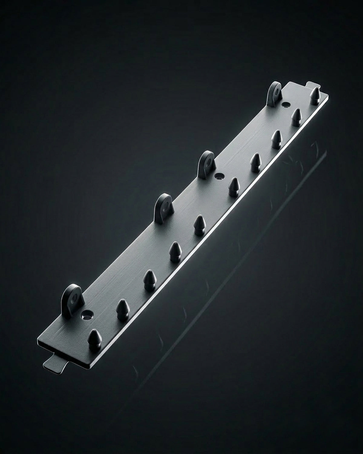 XPS Tech Bullet Polymer Hardware – 24" Wide, Gray