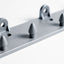 XPS Tech Bullet Polymer Hardware – 24" Wide, Gray