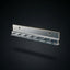 XPS Wall Mount Galvanized Hardware – 50" Rail, 25 Holes, 4 Plates