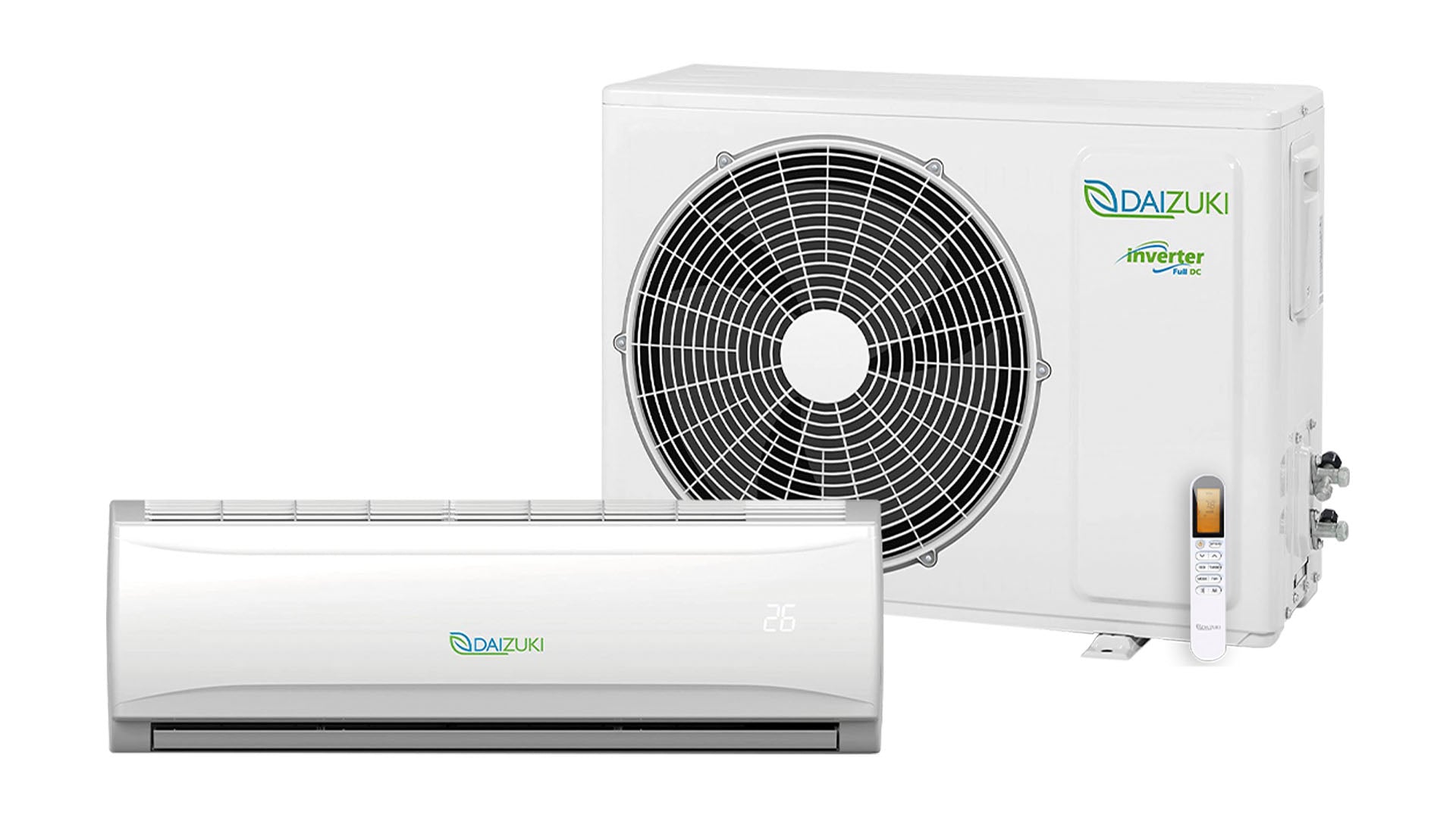 DAIZUKI 12000 BTU MiniSplit Inverter 20 SEER 110V image 0