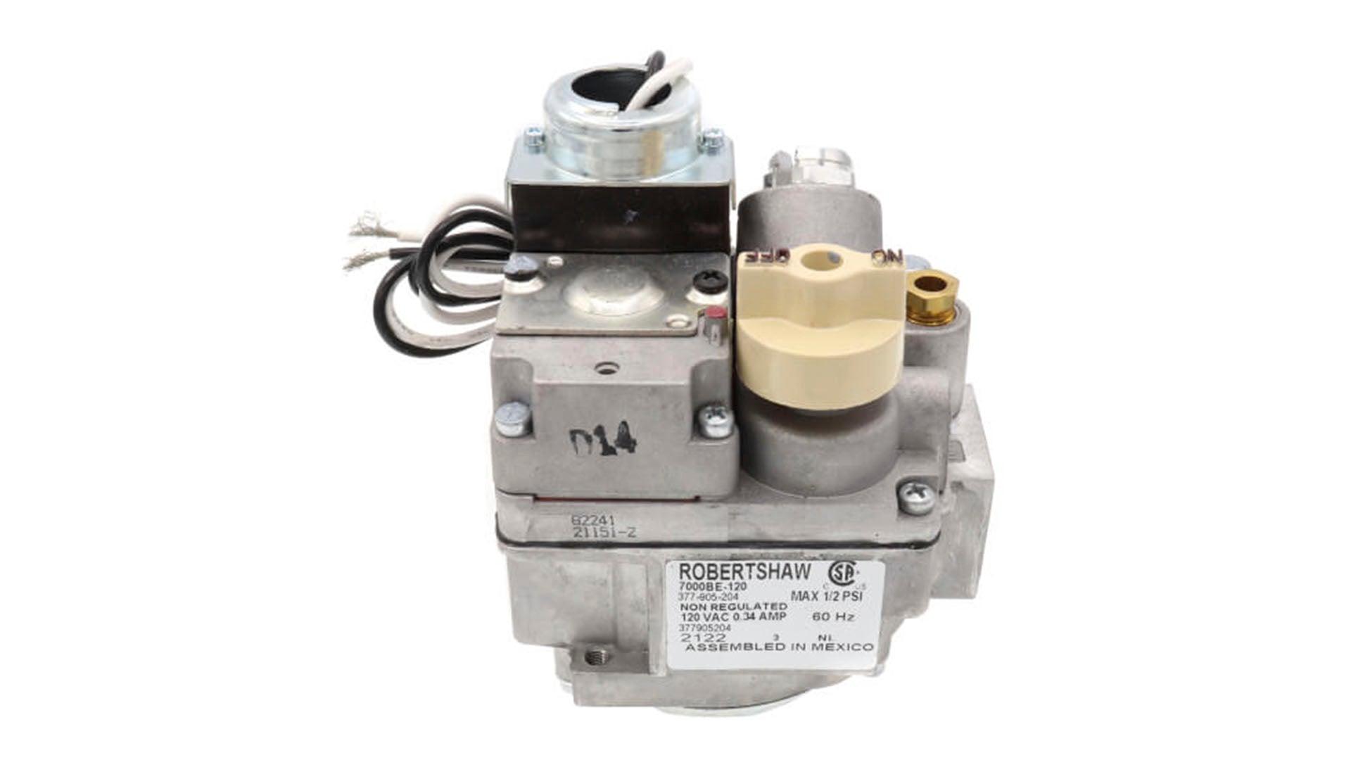 Robertshaw 700-453 Milivolt Selenoid Gas Valve 120V 3/4" x 3/4" Line image 2