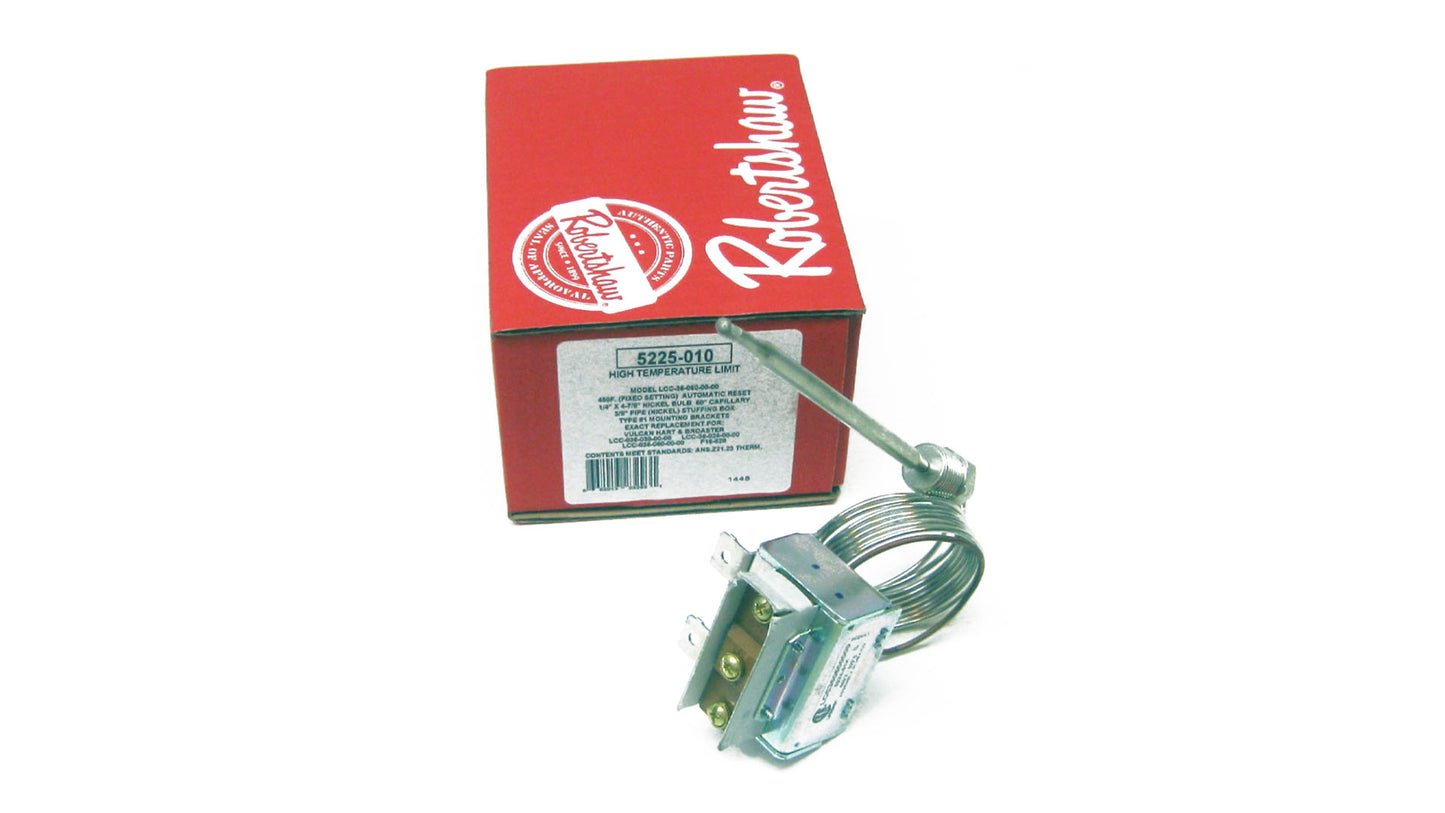 Robertshaw 5225-010 Commercial Fryer Oven Limit Thermostat image 1