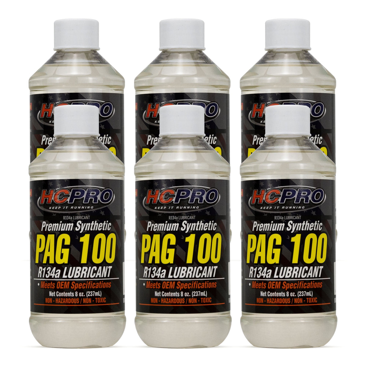 HCPRO PAG 100 R134a A/C Compressor Oil – 8 oz, ISO VG 100, Standard Domestic Systems — view 8