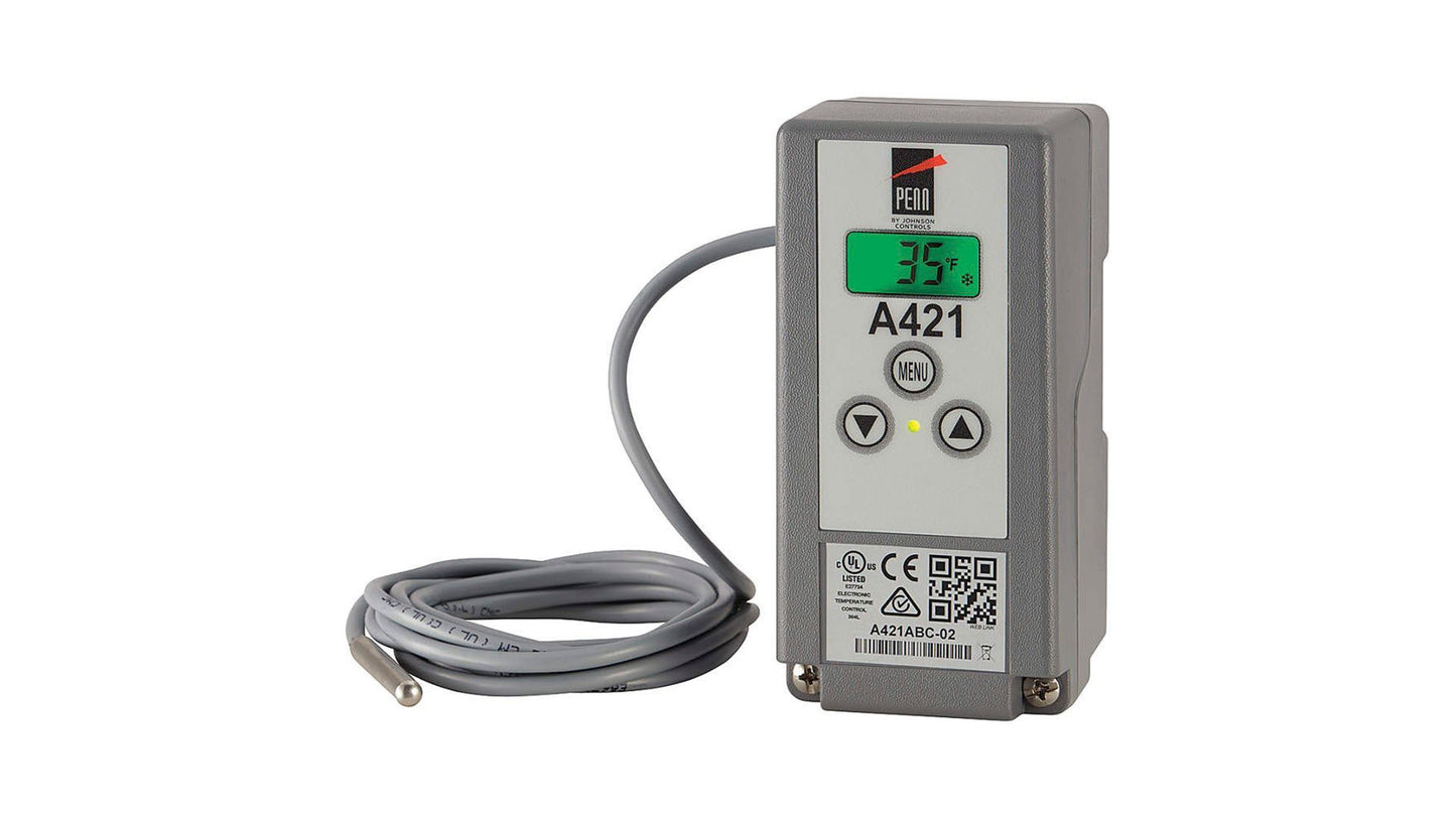 Johnson Controls - PENN A421ABD-02C Series Electronic Temperature Controls with Off-Cycle Defrost image 4