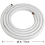 Everwell LS2538 Twin Tube Line Set Insulation Type B 3/8 in 25ft - 5/8 in x 3/8 in image 0