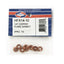 Uniweld HFX14-10 1/4" Copper Flare Gaskets image 0