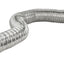 Lambro 293L 3″ x 8′ Flexible Semi-Rigid Aluminum Duct – One End Crimped image 0