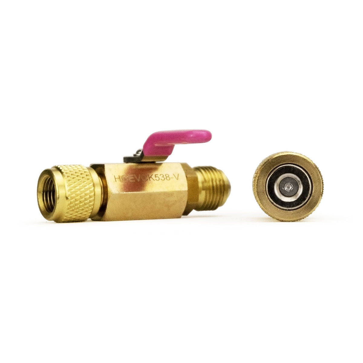 HCPRO HCEVCK538 Vacuum-Rated Valve Core Removal Tool – 5/16" x 3/8" x 1/4" Side Port — view 8