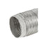 Lambro 293L 3″ x 8′ Flexible Semi-Rigid Aluminum Duct – One End Crimped image 1