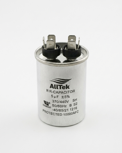 Alltek 5uf 370-440V HVAC Round Run Capacitor