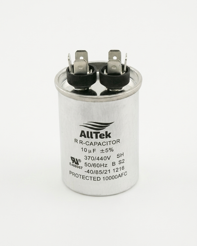 Alltek 10 uf MFD 370/440V HVAC Round Run Capacitor